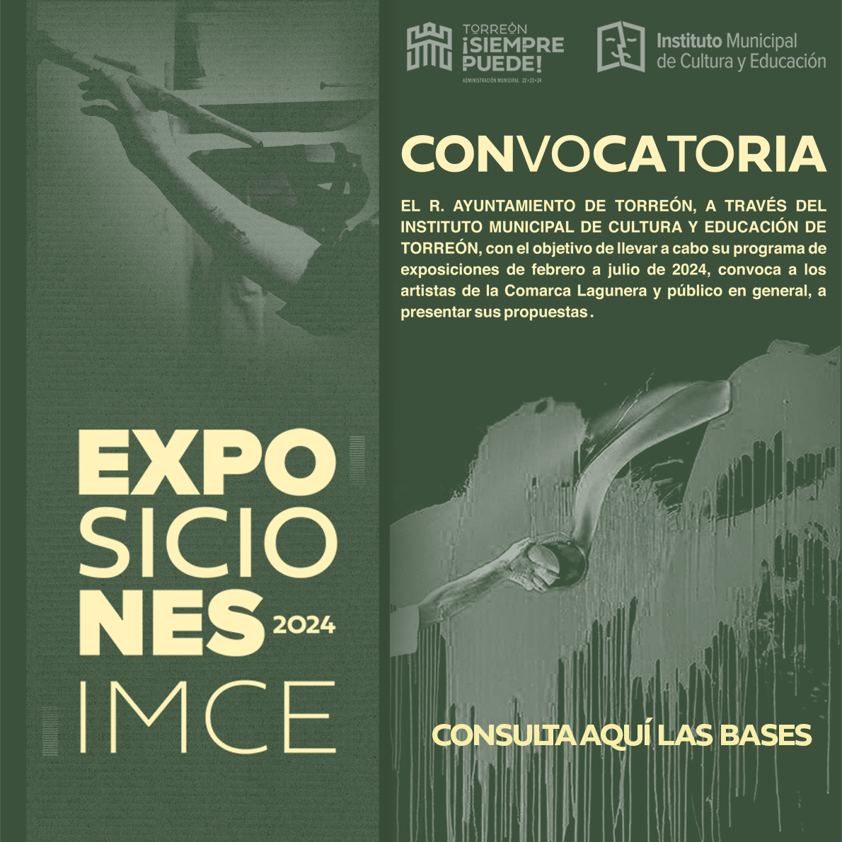Bases de la Convocatorio Exposiciones IMCE 2024 Cultura